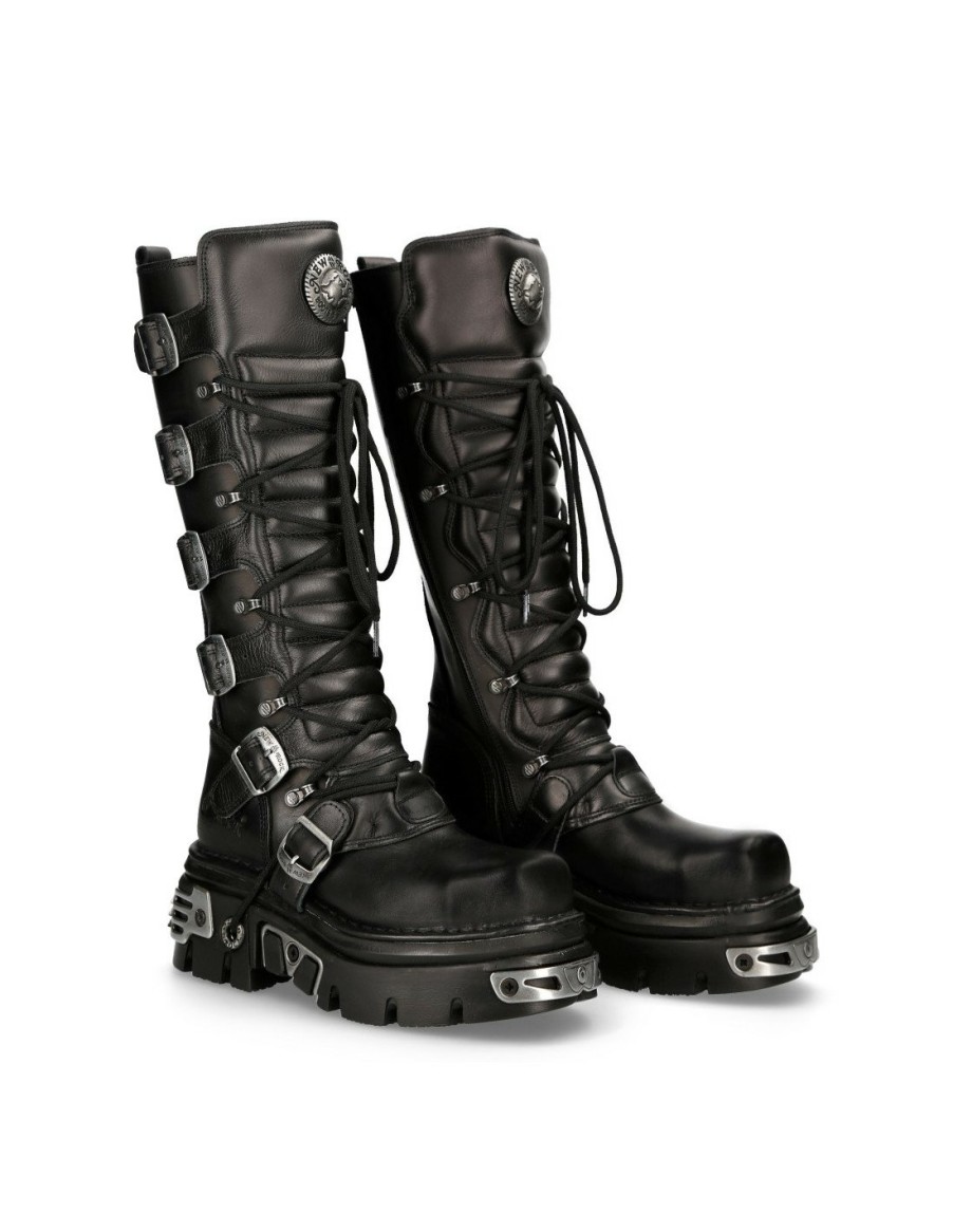 Femmes New Rock | High Boot Metallic M-272Mt-S1