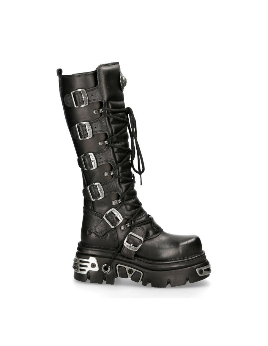 Femmes New Rock | High Boot Metallic M-272Mt-S1