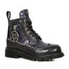 Femmes New Rock | Boot Metallic M-Mili122-C1