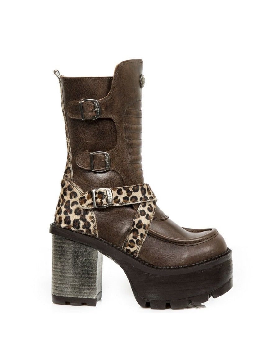 Femmes New Rock | Ankle Boot Trail M-Seve01-C2