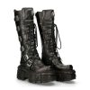 Femmes New Rock | High Boot Black Imperfect M-272-S3