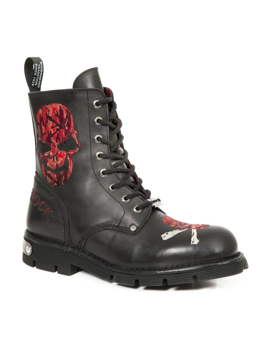 Femmes New Rock | Boot Metallic M-Newmili85-S2