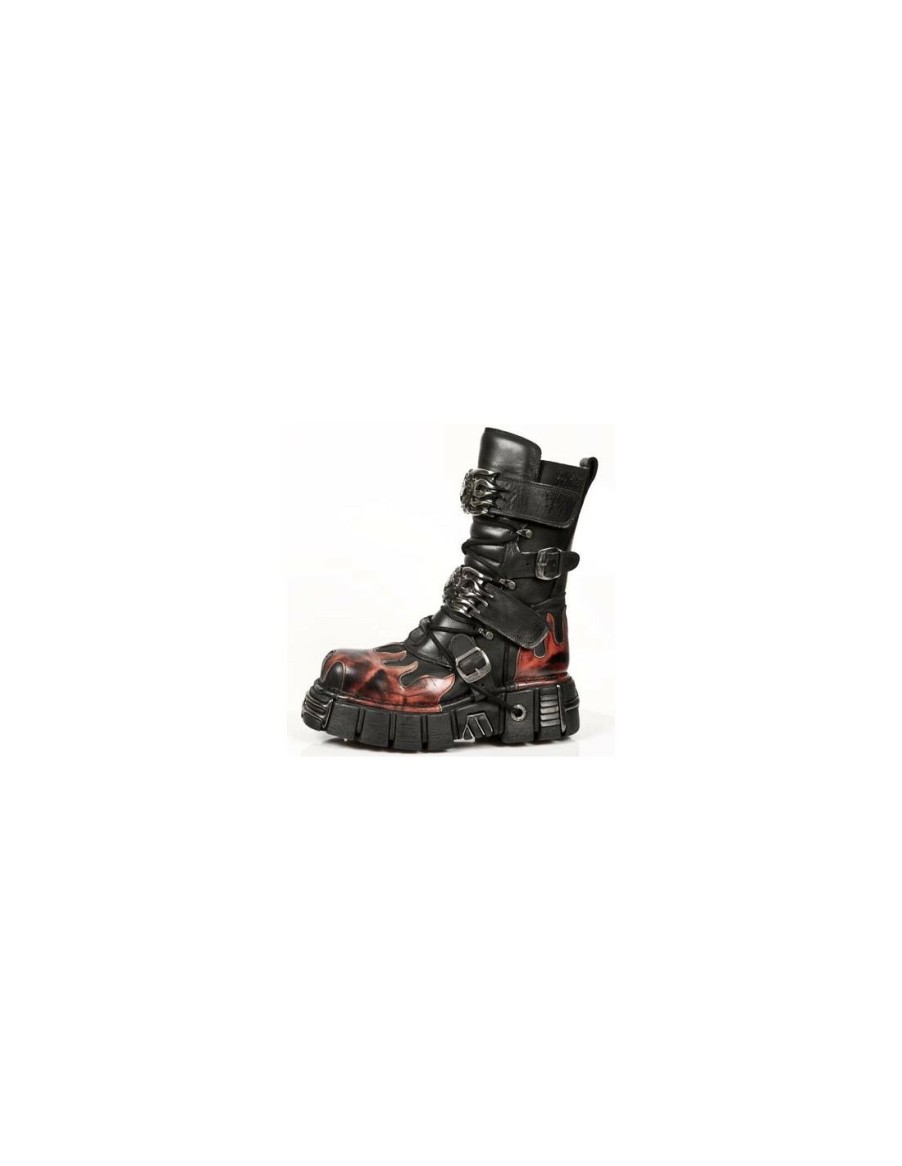 Femmes New Rock | Boot Metallic M-149-C1