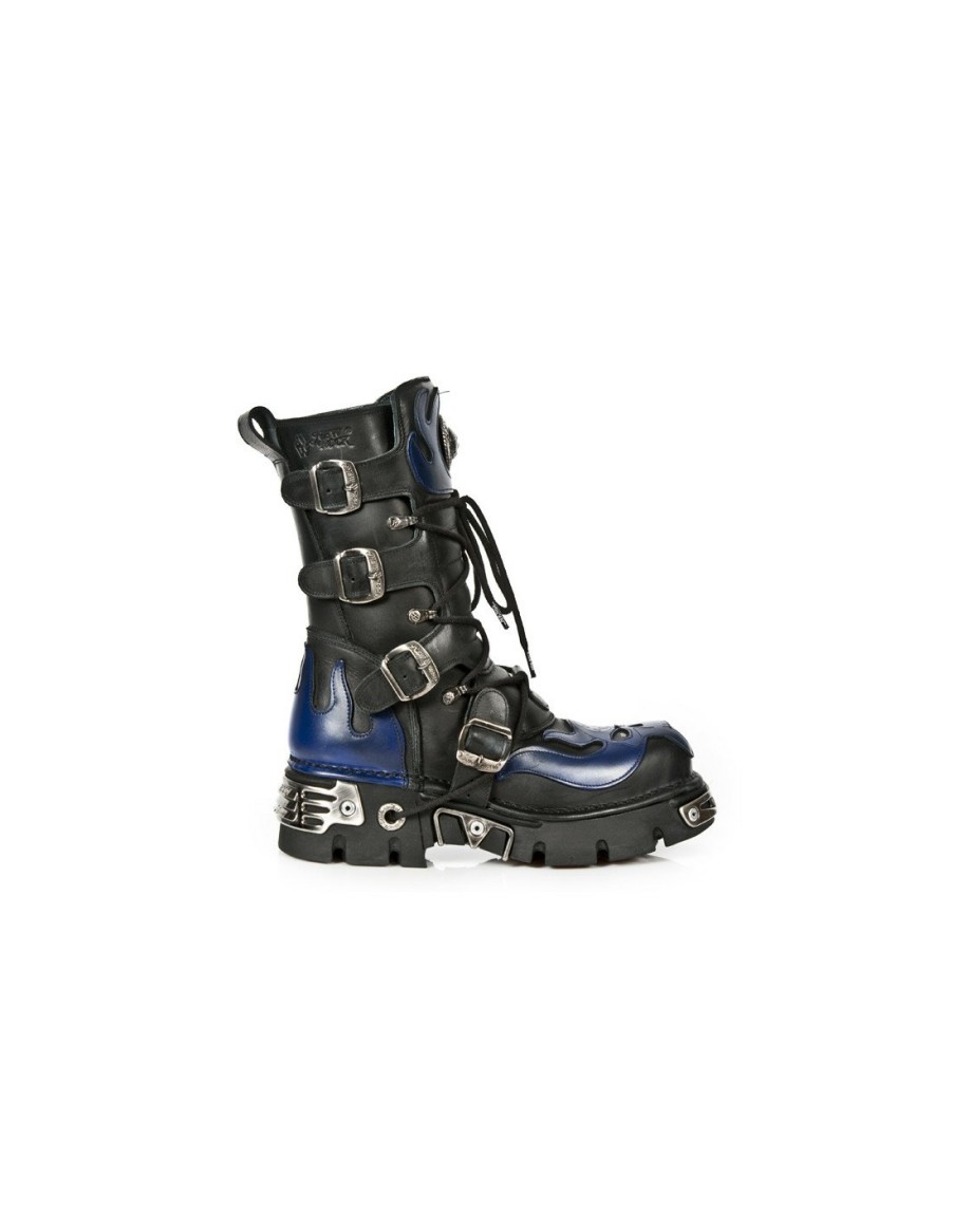 Femmes New Rock | Boot Metallic M-107-C5