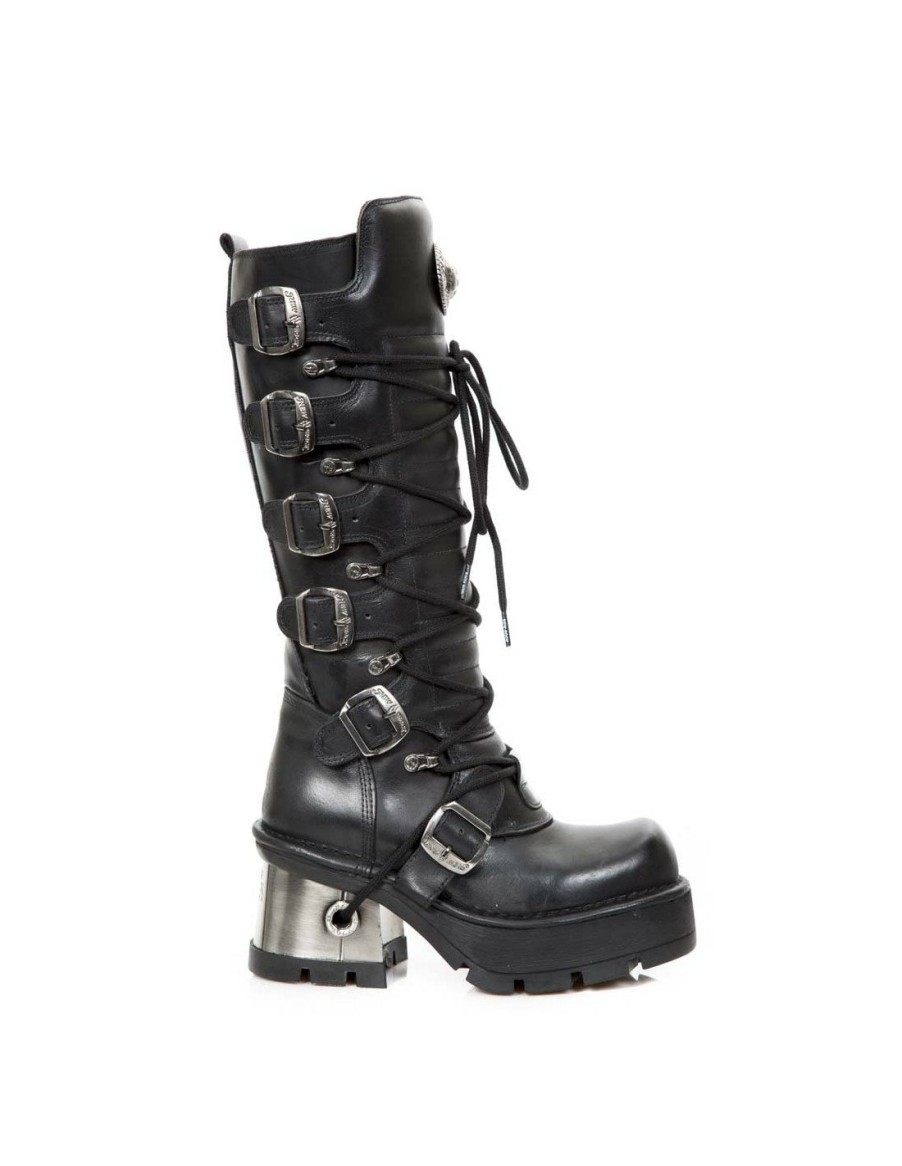 Femmes New Rock | High Boot Metallic M-716-S1