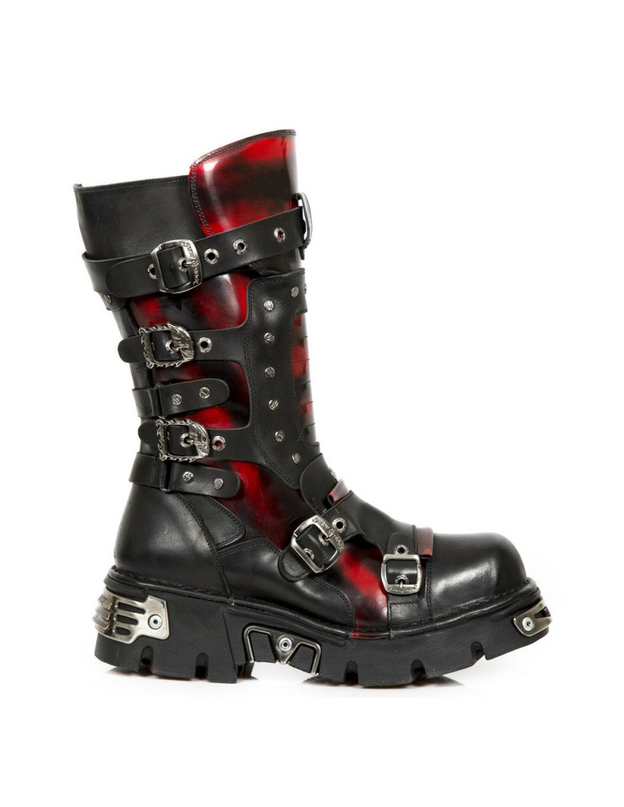 Femmes New Rock | Boot Metallic M-1020-C20