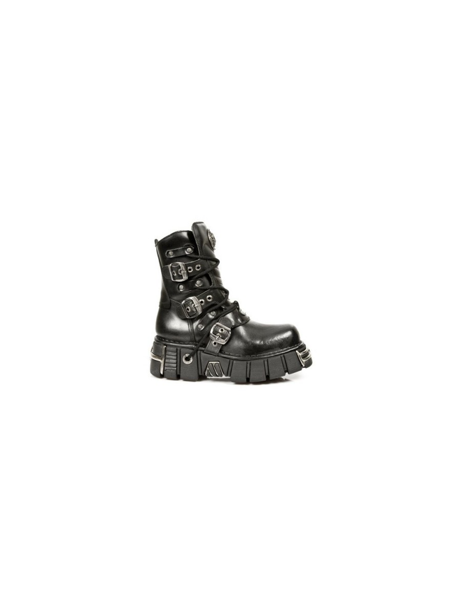 Femmes New Rock | Boot Metallic M-1010-C1