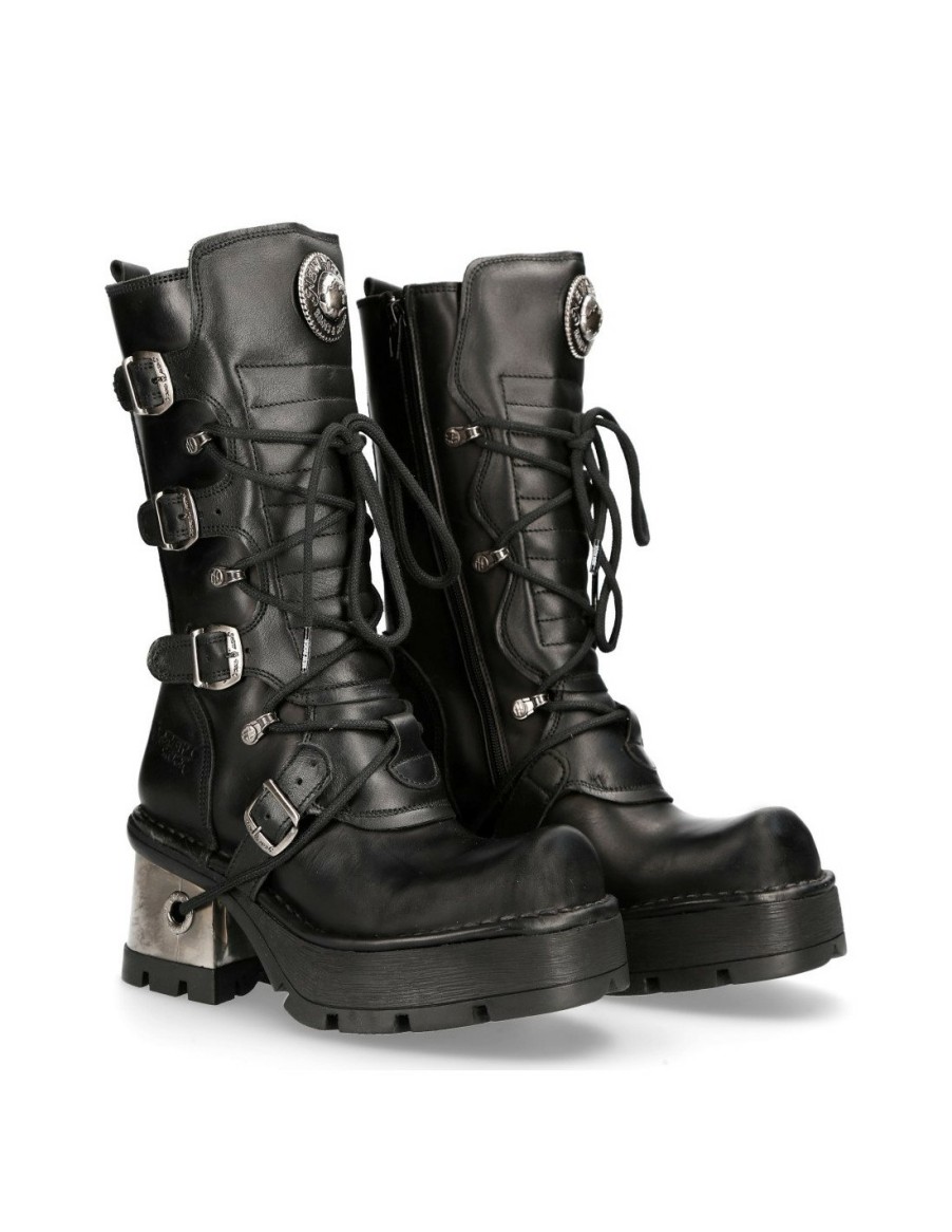 Femmes New Rock | Boot Metallic M-373-S33