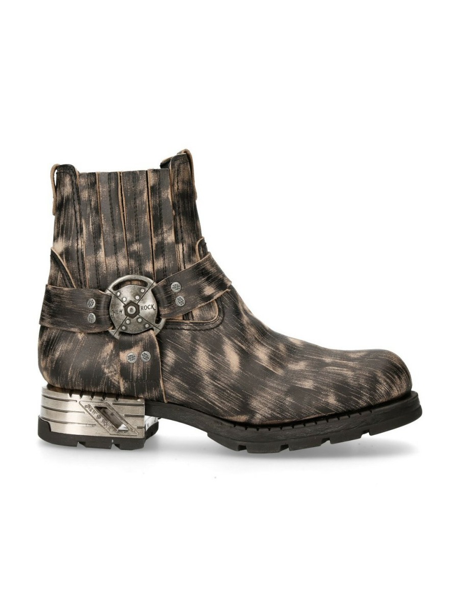 Hommes New Rock | Ankle Boot Motorock M-Mr007-C3