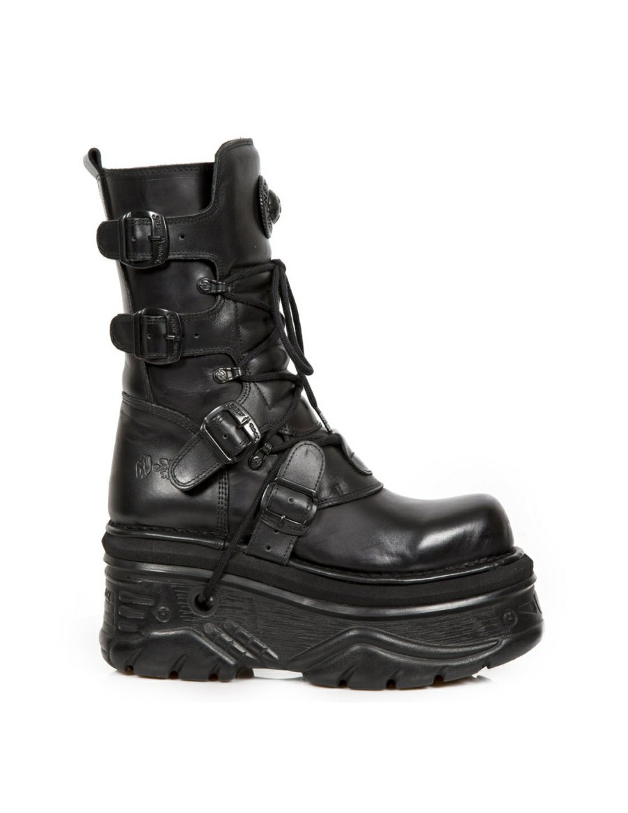 Femmes New Rock | Boot Metallic M-373-C81