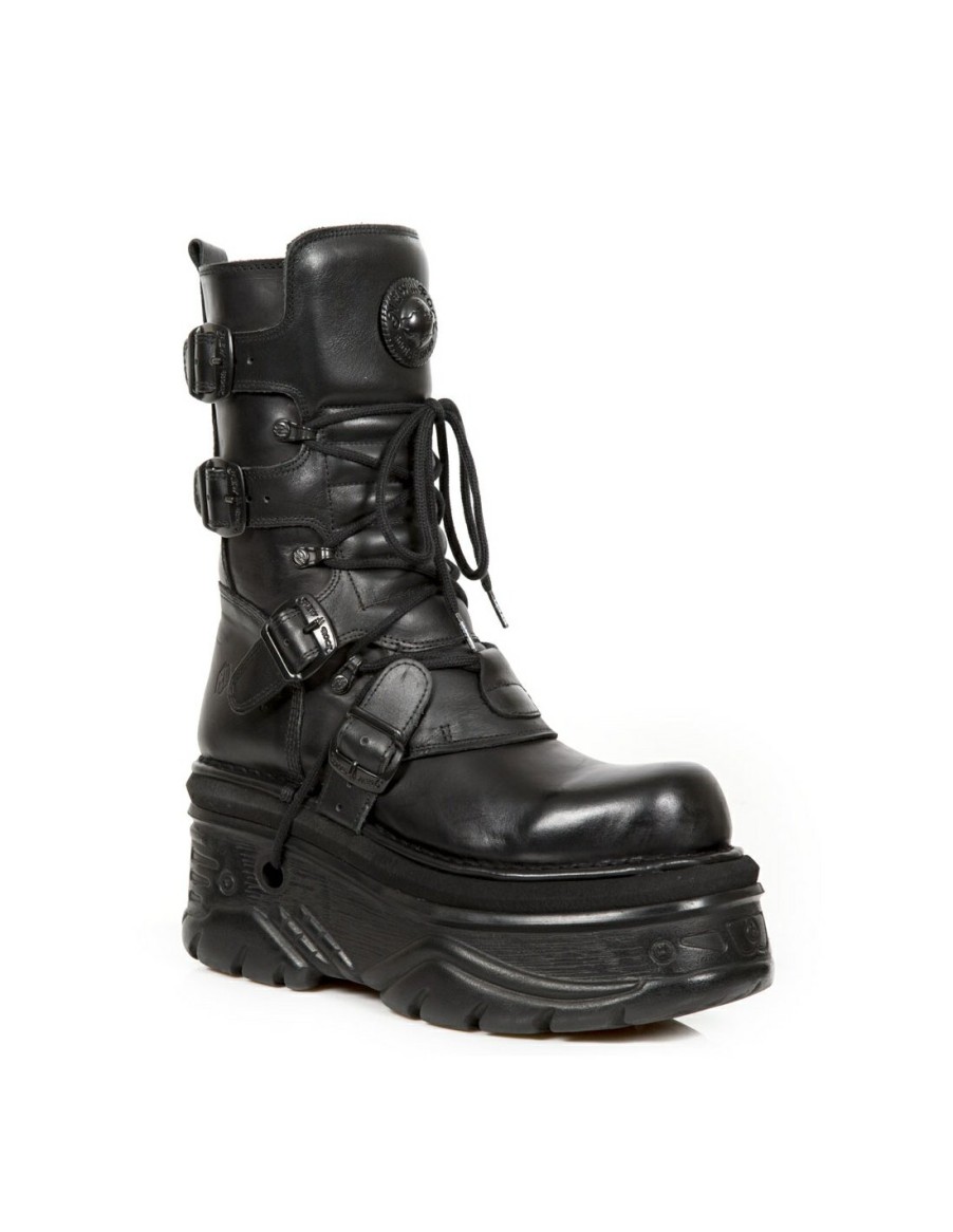 Femmes New Rock | Boot Metallic M-373-C81