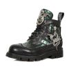 Femmes New Rock | Boot Metallic M-Mili124-C1