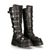 Femmes New Rock | High Boot Metallic M-151-C2