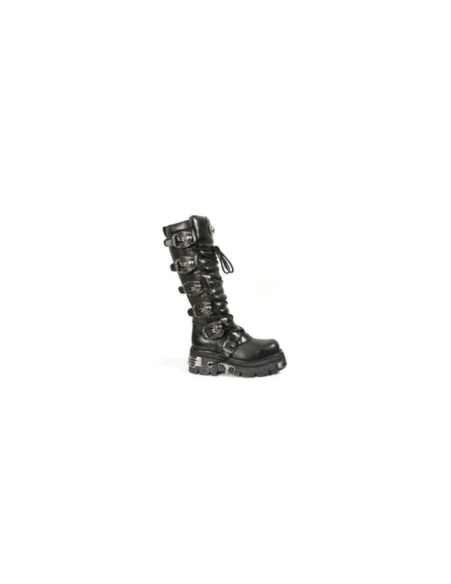 Femmes New Rock | High Boot Metallic M-202-C2