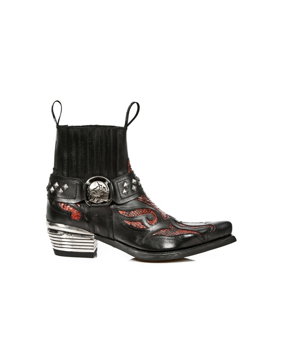 Hommes New Rock | Ankle Boot West M-Wst005-C2