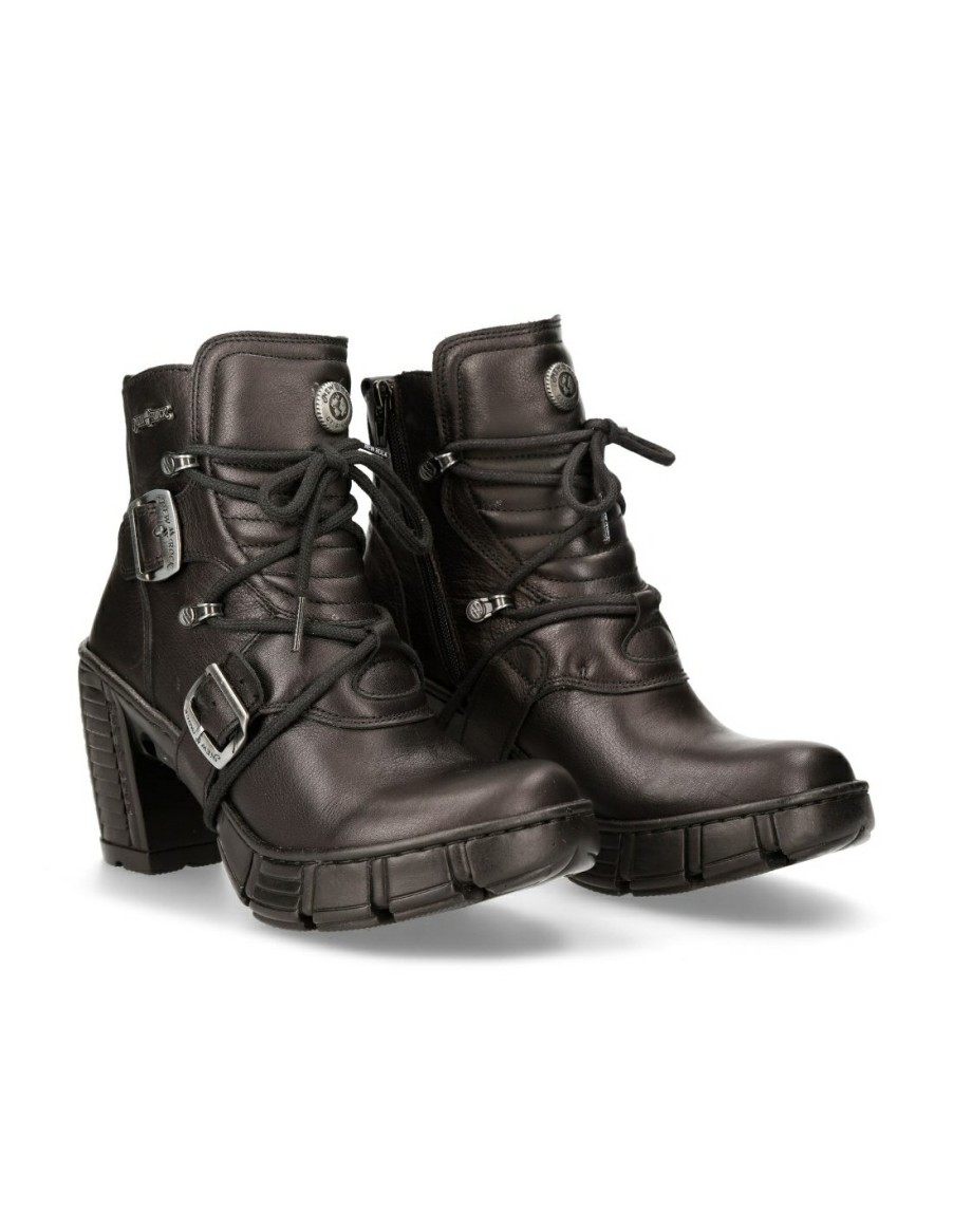 Femmes New Rock | Ankle Boot Black M-Trcasco004-S2