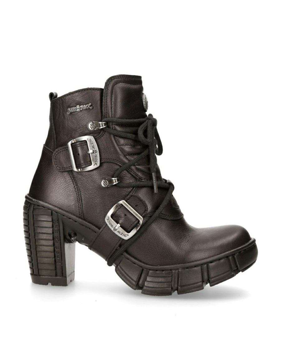 Femmes New Rock | Ankle Boot Black M-Trcasco004-S2