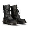 Femmes New Rock | Boot Black Reactor M-373-S18