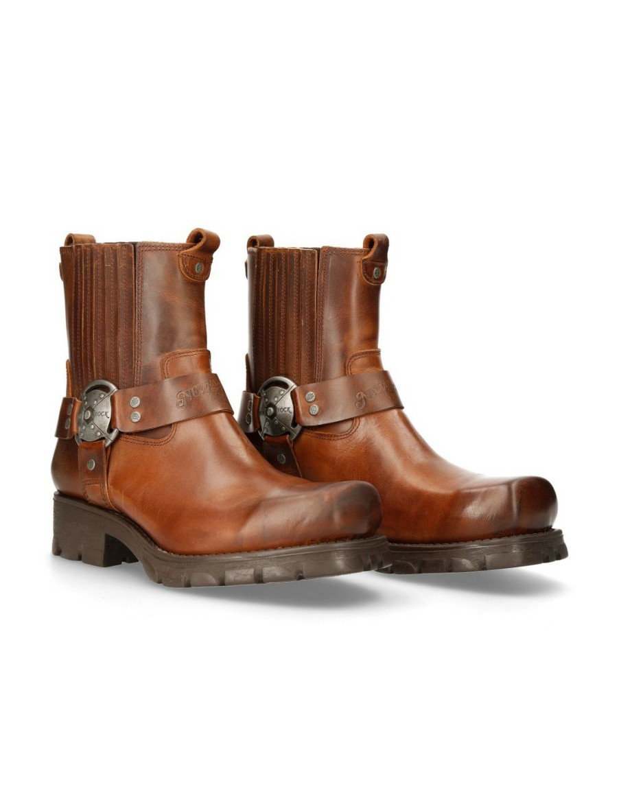 Hommes New Rock | Ankle Boot Motorcycle M-7605-S20