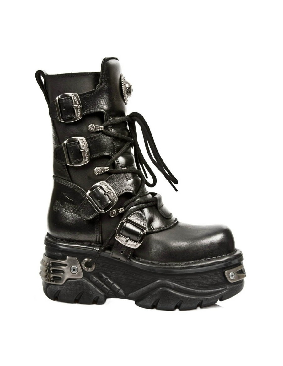 Femmes New Rock | Boot Metallic M-373-C110