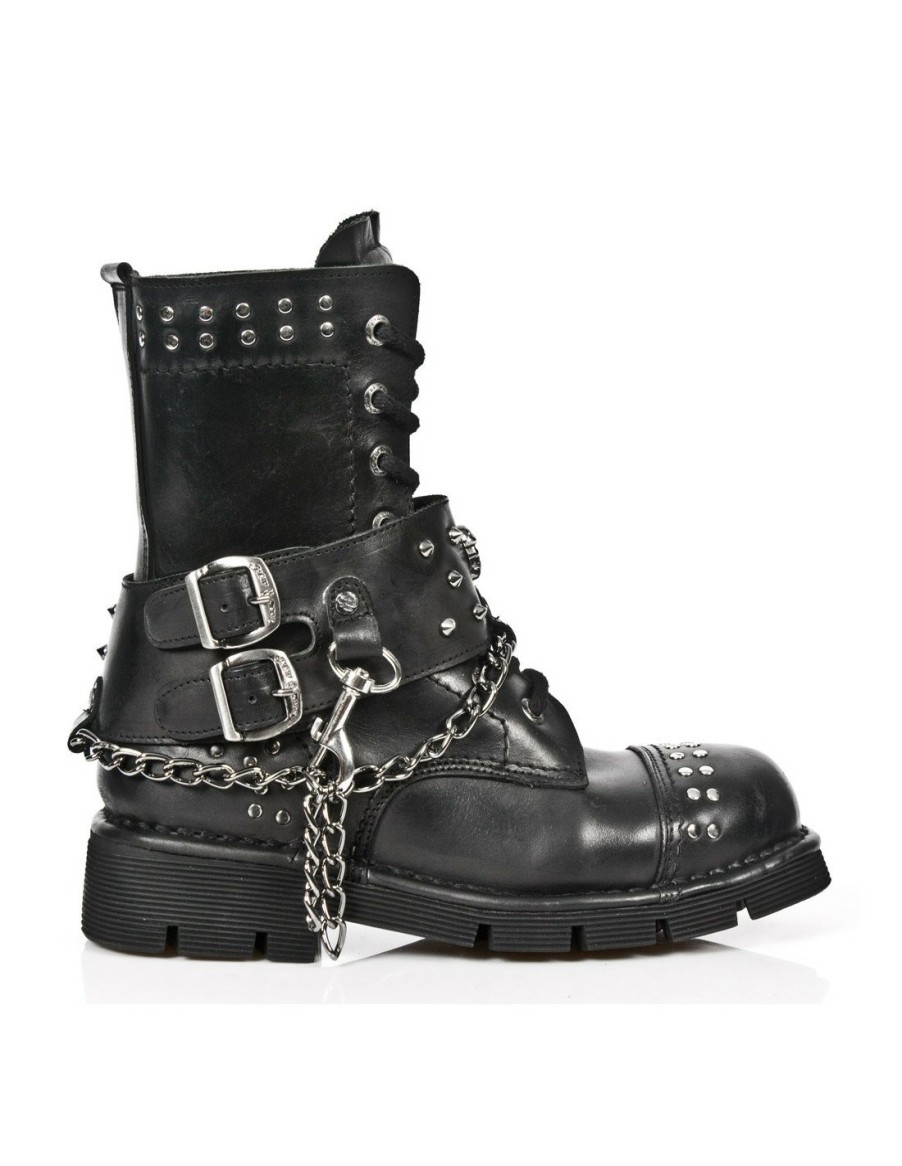 Femmes New Rock | Boot Metallic M-Newmili081-C1