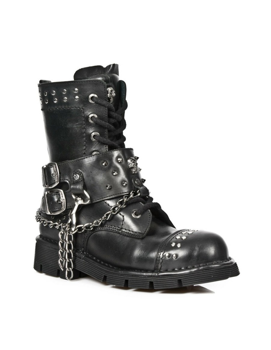 Femmes New Rock | Boot Metallic M-Newmili081-C1