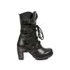 Femmes New Rock | Boot Black M-Tr003-C9