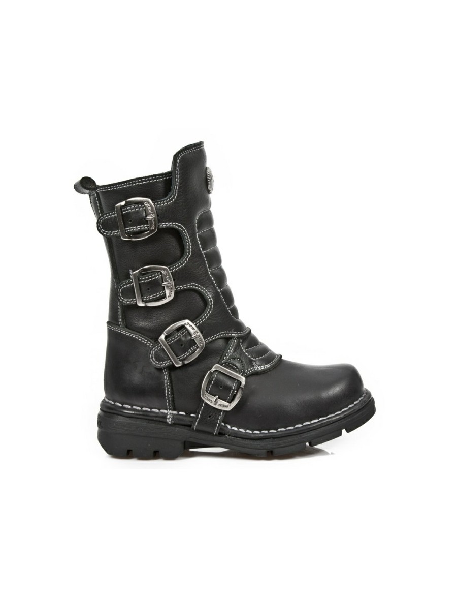 Femmes New Rock | Boot Metallic M-Kid373-S1