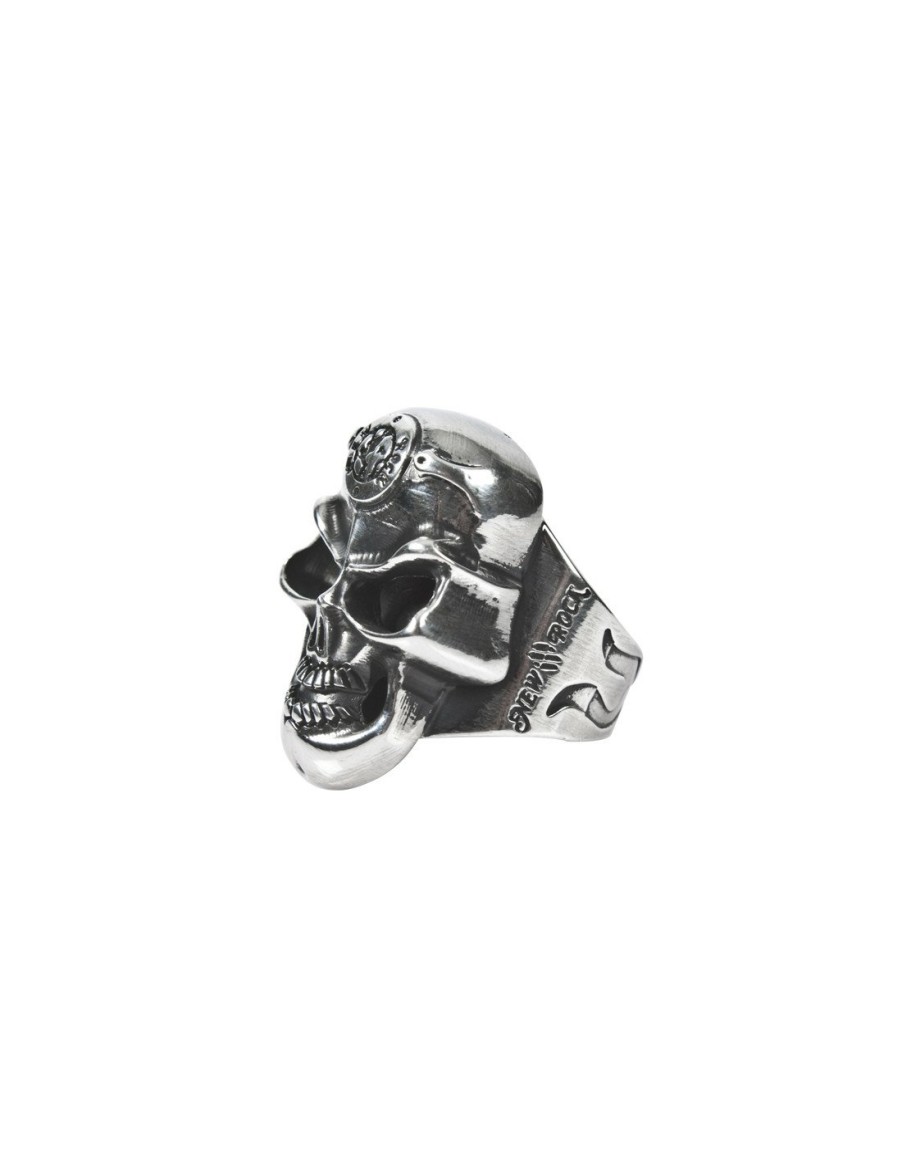 Accessories New Rock | Adornments M-Skullring-S1