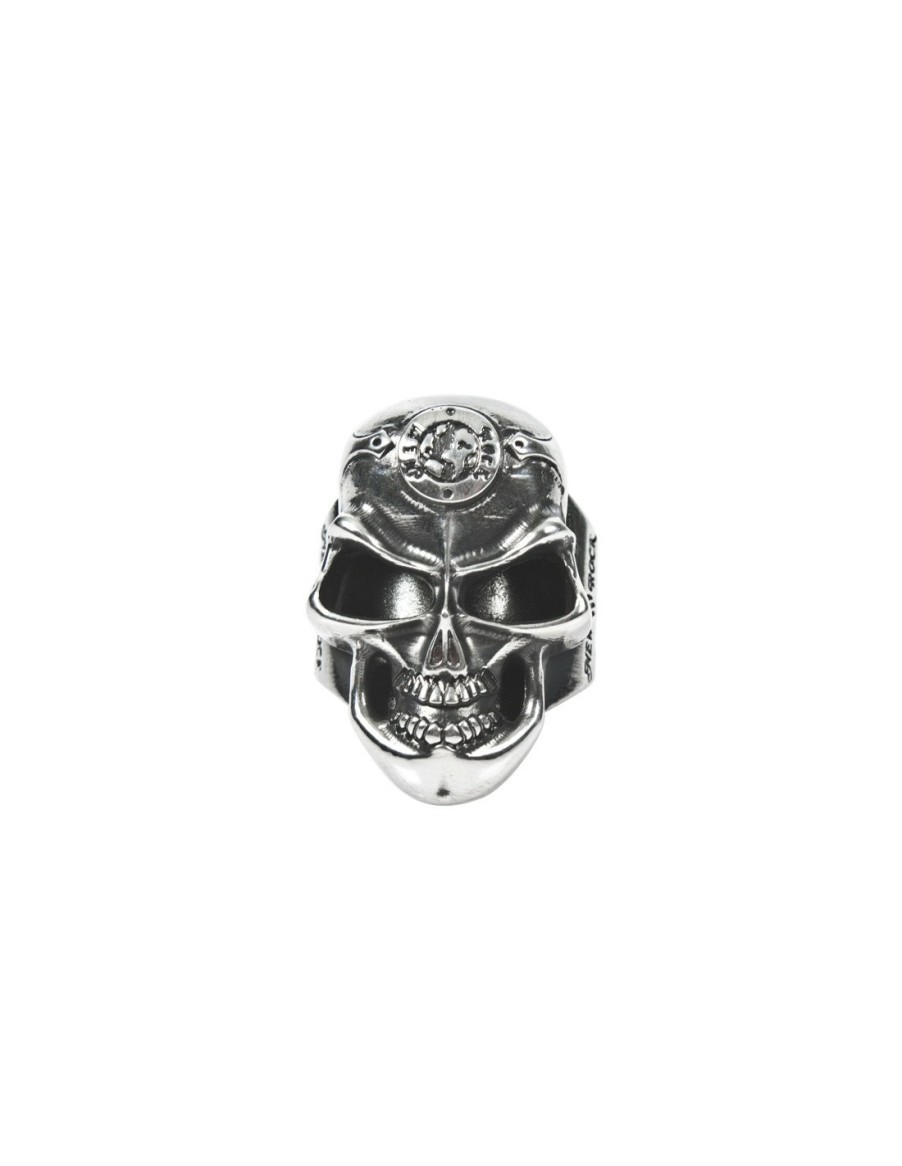 Accessories New Rock | Adornments M-Skullring-S1