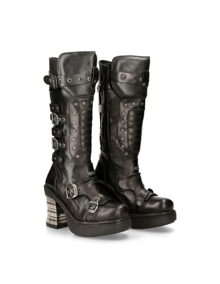 Femmes New Rock | High Boot Metallic M-8353-S1