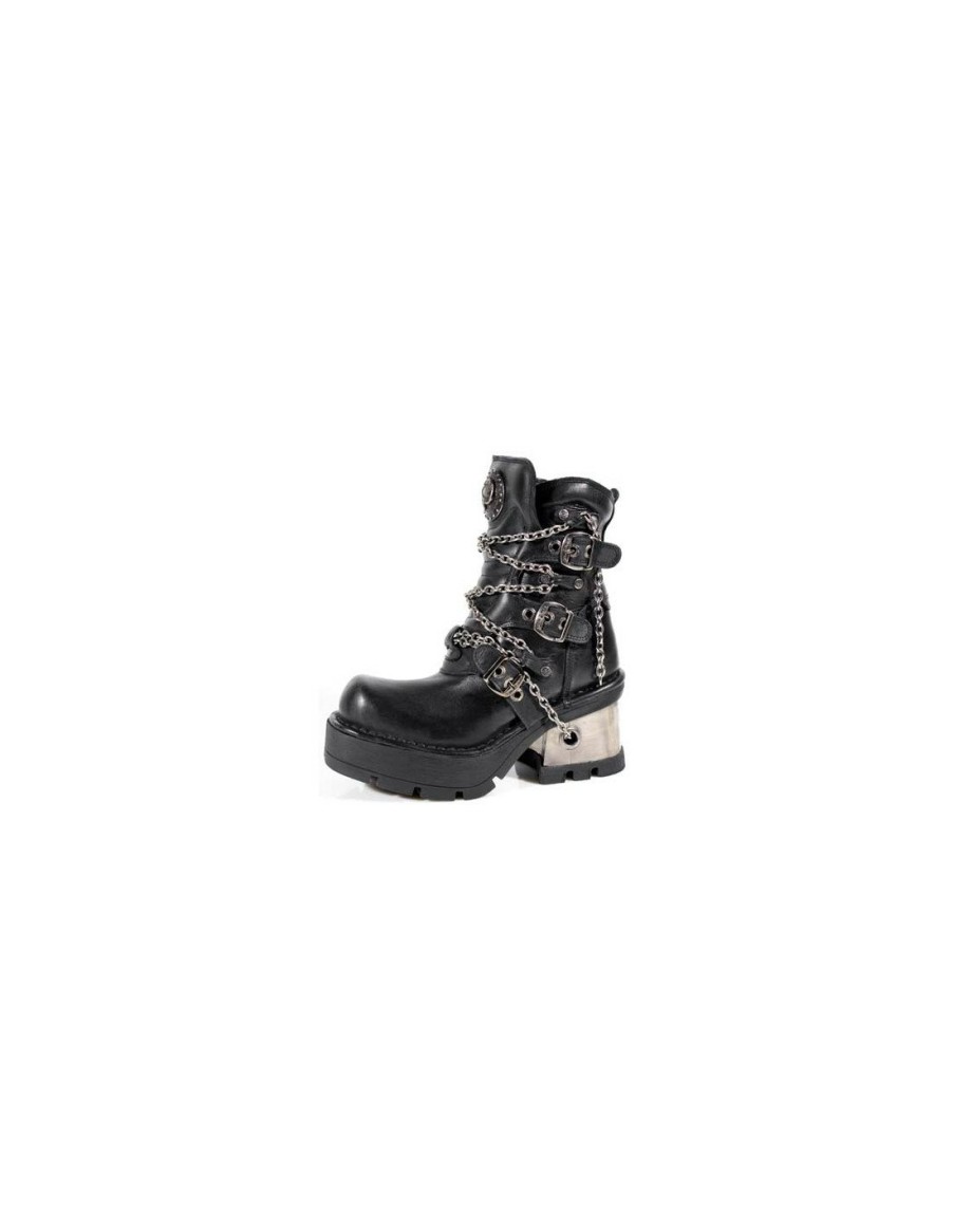 Femmes New Rock | Boot Metallic M-1015-C2