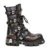 Femmes New Rock | Boot Metallic M-373-Cz83