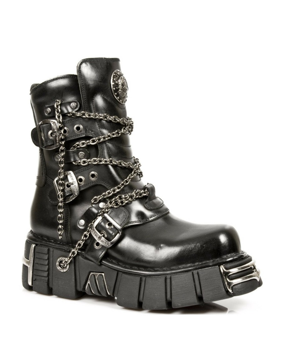 Femmes New Rock | Boot Metallic M-1011-S1