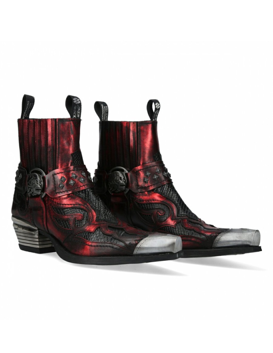 Hommes New Rock | Ankle Boot West M-Wst005P-C4