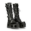 Femmes New Rock | High Boot Metallic M-314-S5