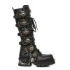 Femmes New Rock | High Boot Metallic M-272-C4