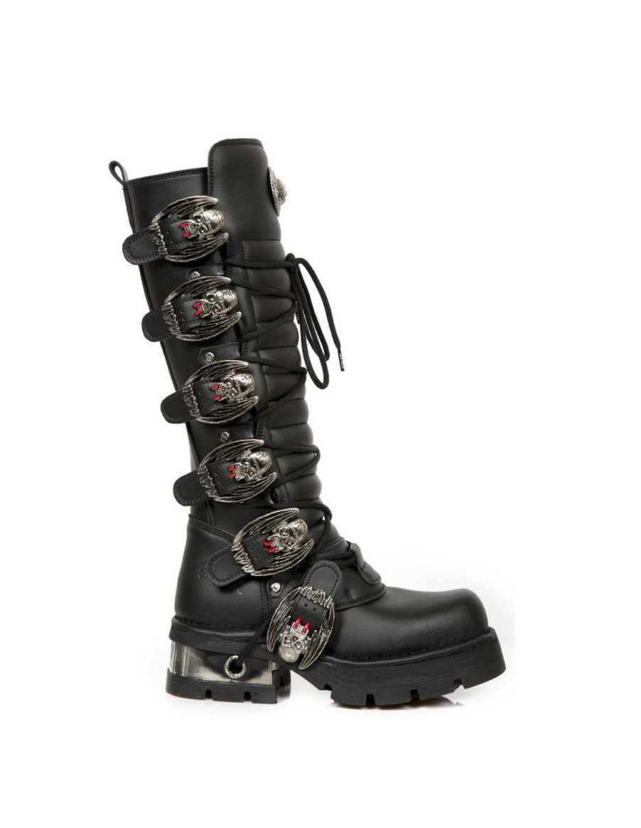 Femmes New Rock | High Boot Metallic M-272-C4