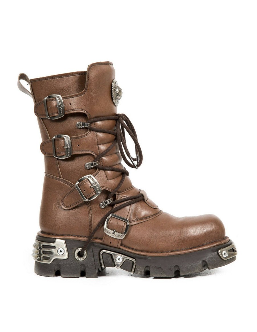 Femmes New Rock | Boot Metallic M-373-V5