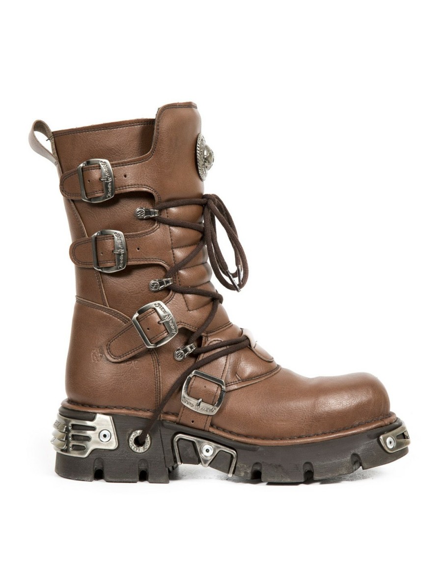 Femmes New Rock | Boot Metallic M-373-V5