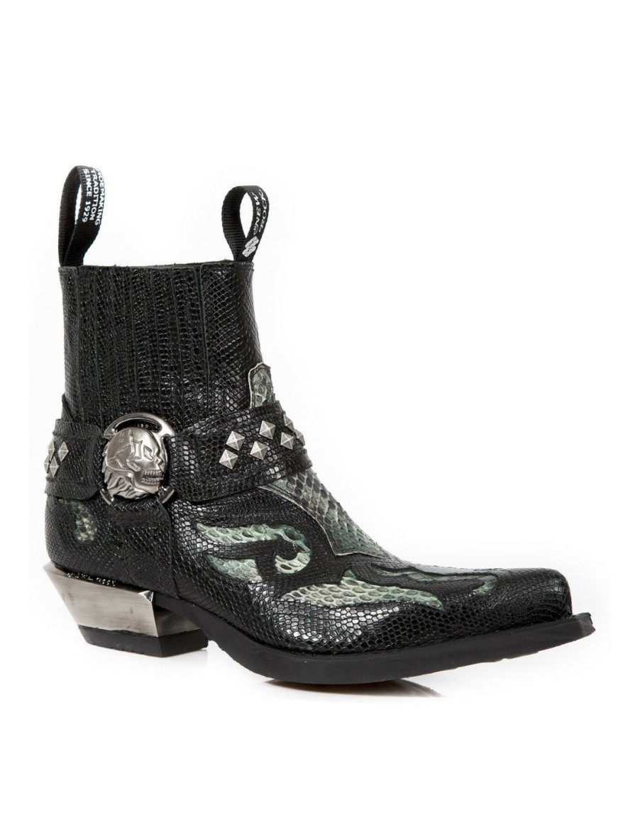 Hommes New Rock | Ankle Boot West M-Wst005-C11