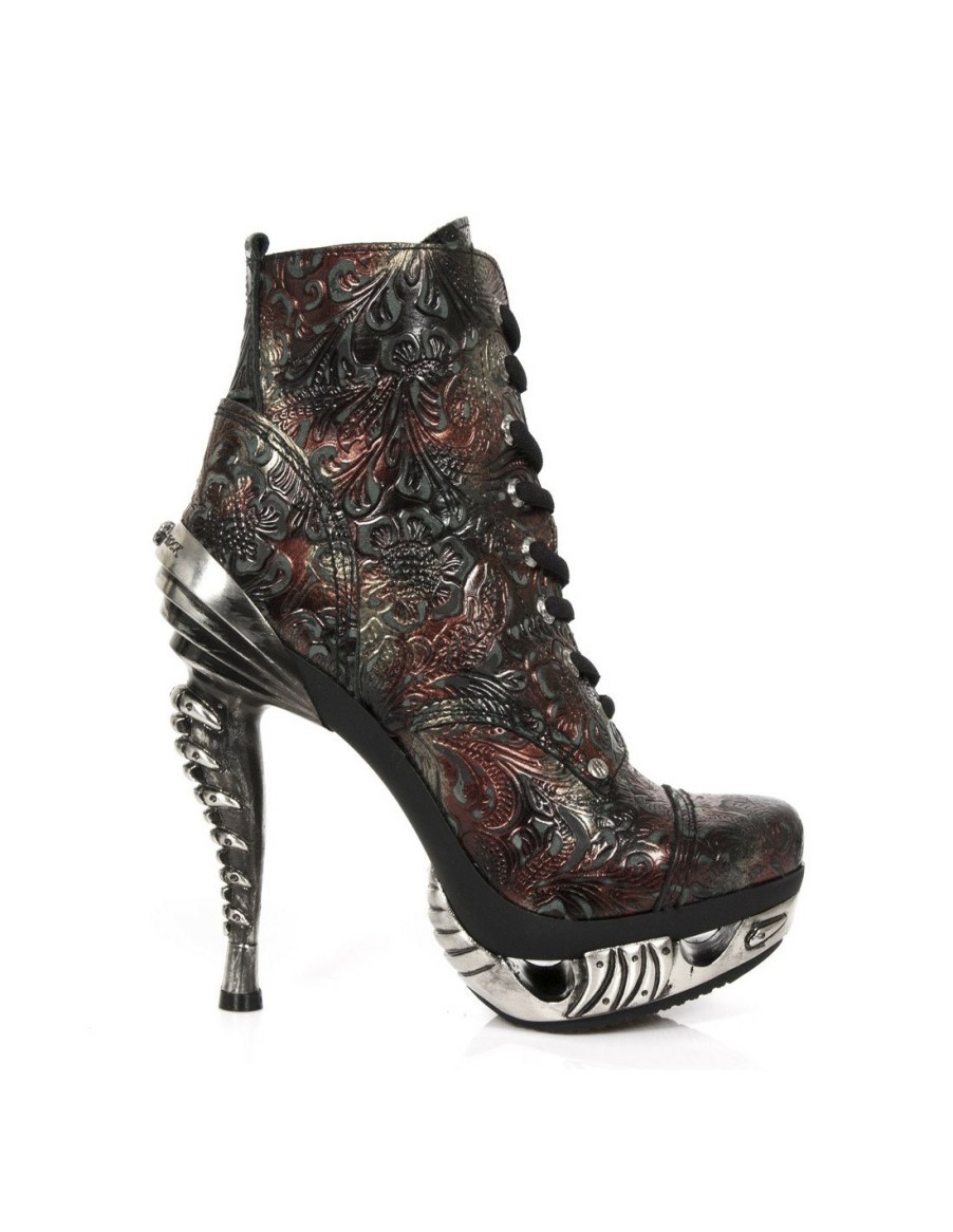 Femmes New Rock | Ankle Boot Punk M-Mag016-S6