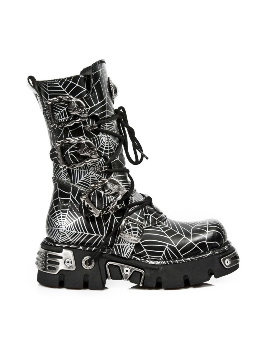 Femmes New Rock | Boot Metallic M-391-C150