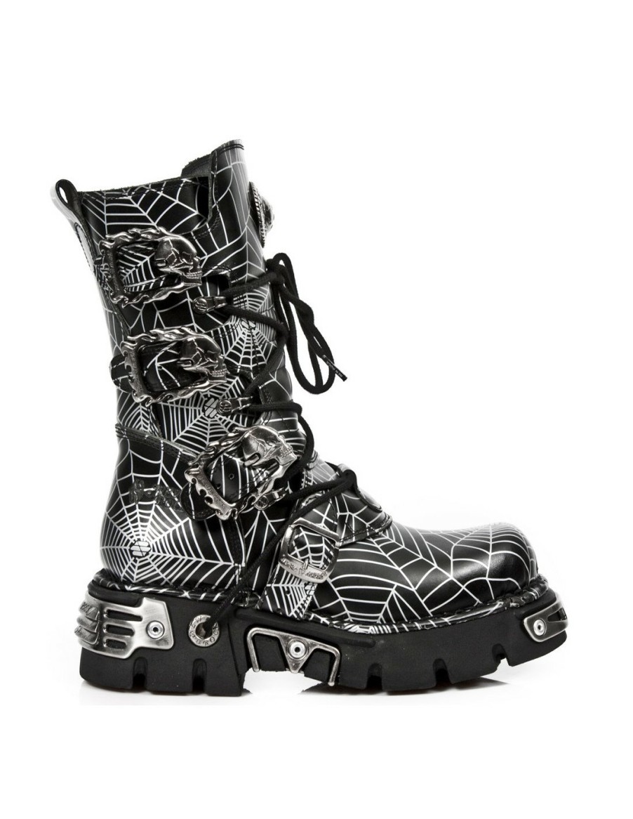 Femmes New Rock | Boot Metallic M-391-C150