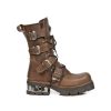 Femmes New Rock | Boot Metallic M-373-C58