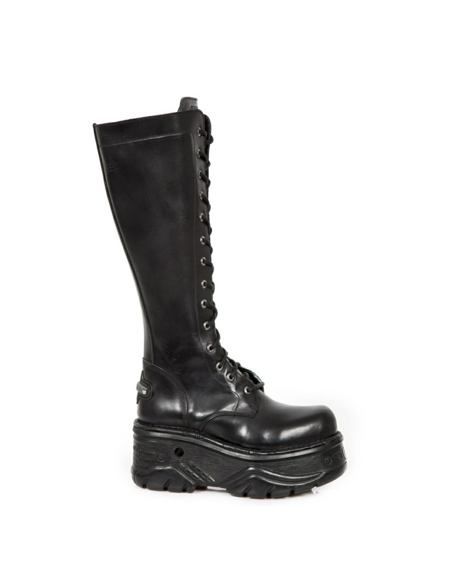 Femmes New Rock | High Boot Metallic M-235-C3