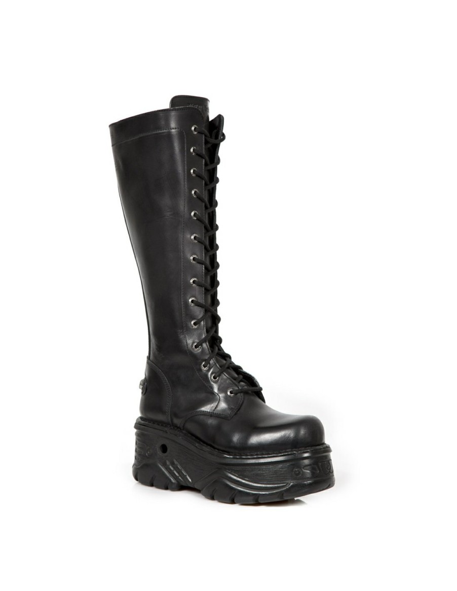 Femmes New Rock | High Boot Metallic M-235-C3