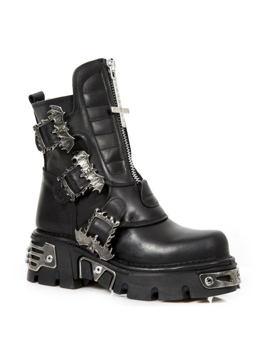 Femmes New Rock | Boot Metallic M-1487-C2