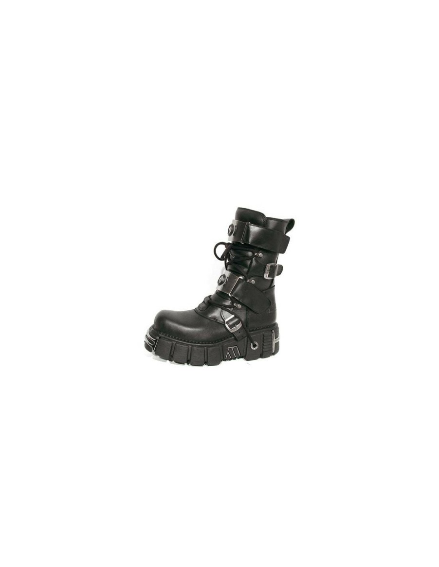 Femmes New Rock | Boot Metallic M-143-C1