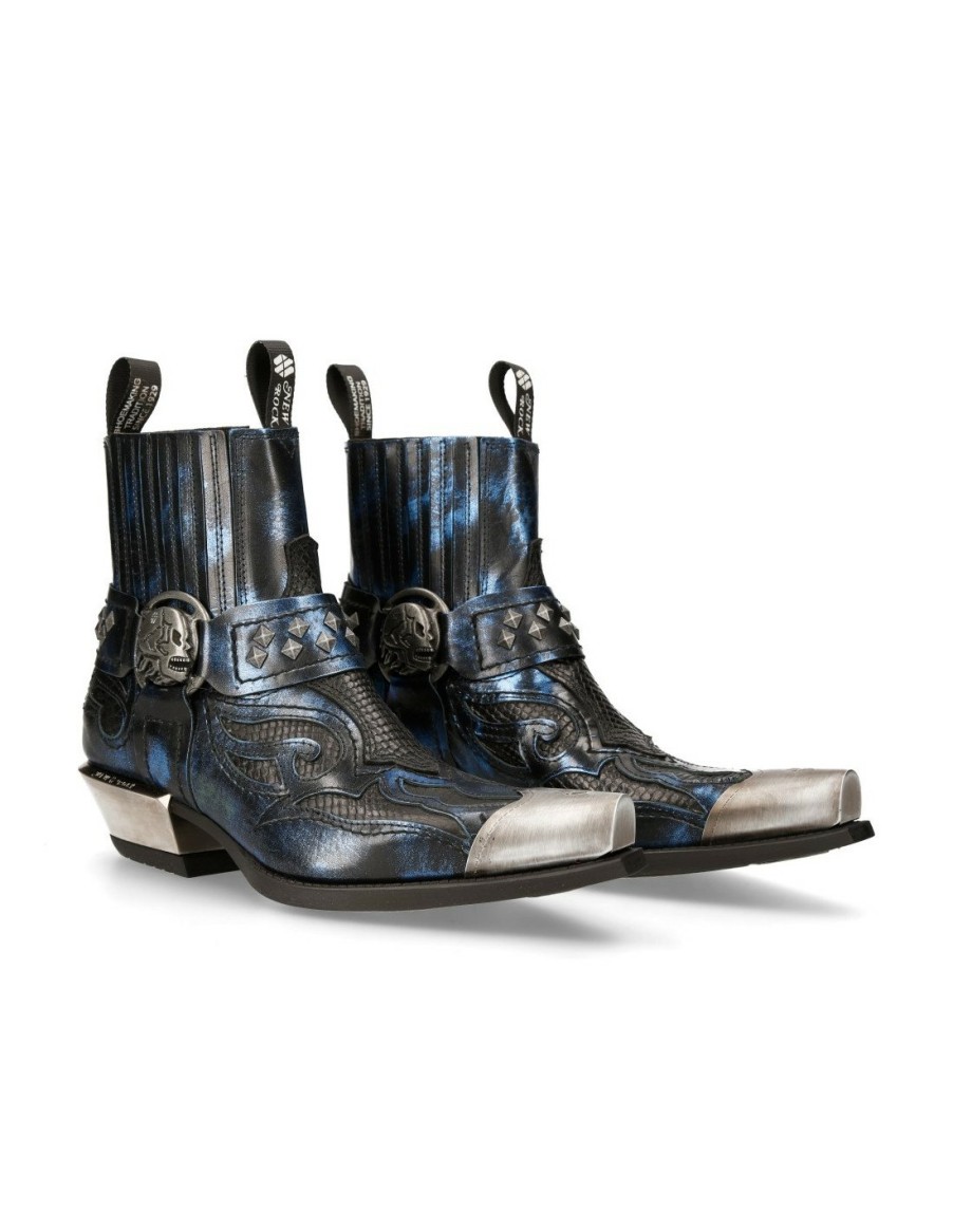 Hommes New Rock | Ankle Boot West M-Wst005P-C6